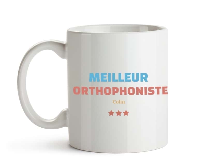 Mug personnalisé - Meilleur Orthophoniste