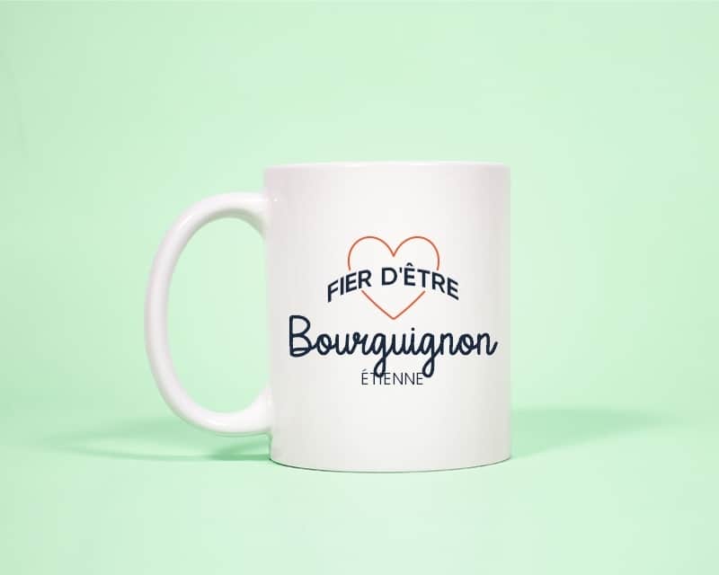 Mug personnalisé - Fier d'être Bourguignon