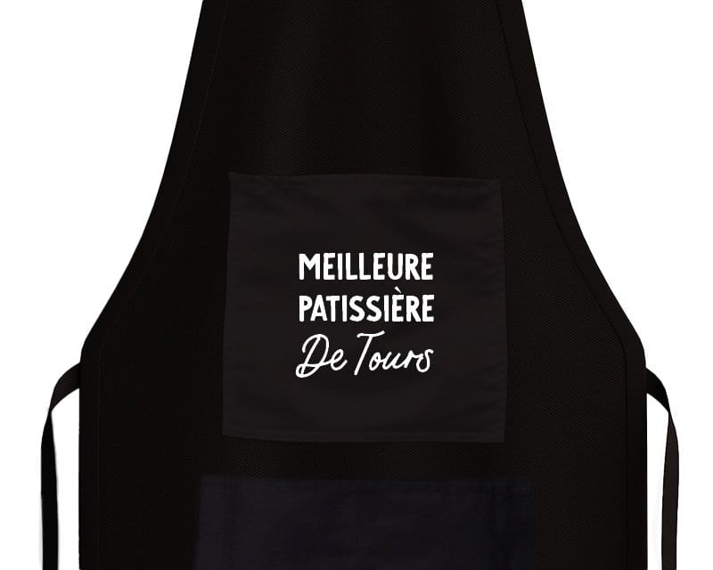 Tablier de cuisine personnalisé Tours