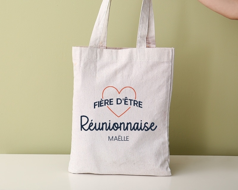 Tote bag personnalisable - Fière d'être Réunionnaise