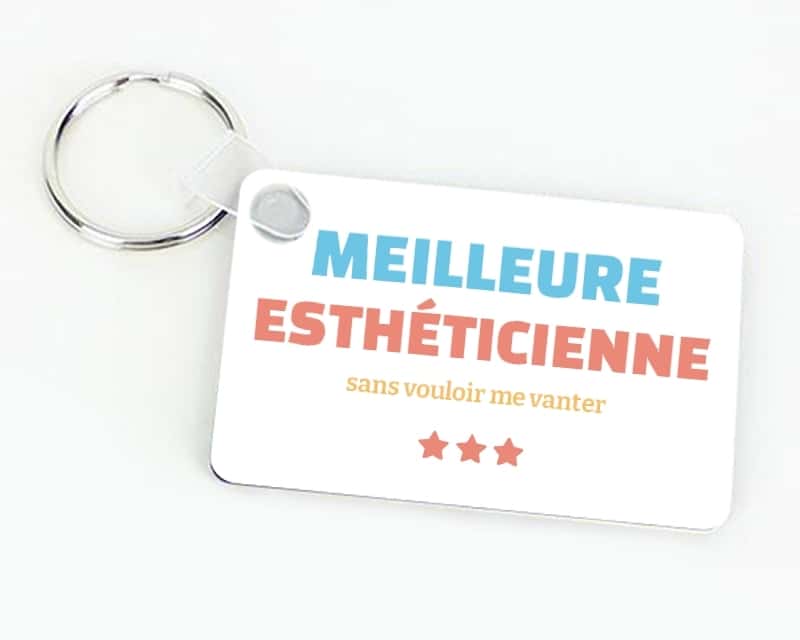 Porte-clés personnalisable - Meilleure Esthéticienne