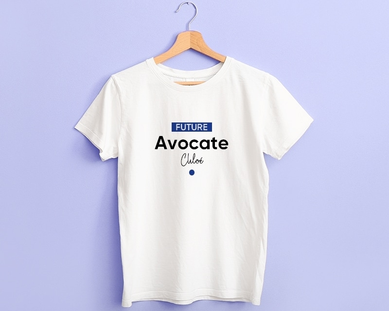 Tee shirt personnalisé femme - Future avocate