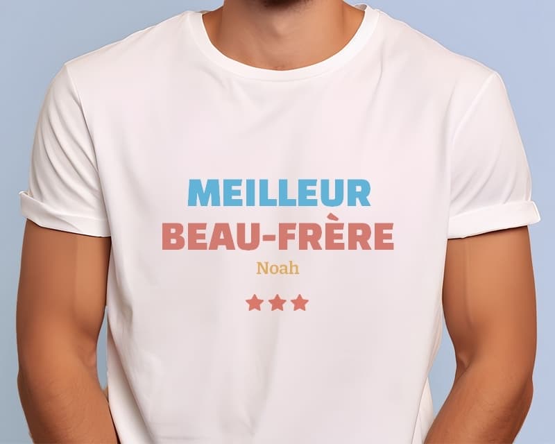 Tee shirt personnalisé homme - Meilleur Beau-Frère