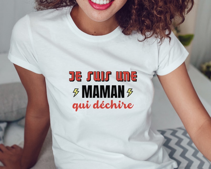 Tee shirt personnalisé femme - Rock & Roll