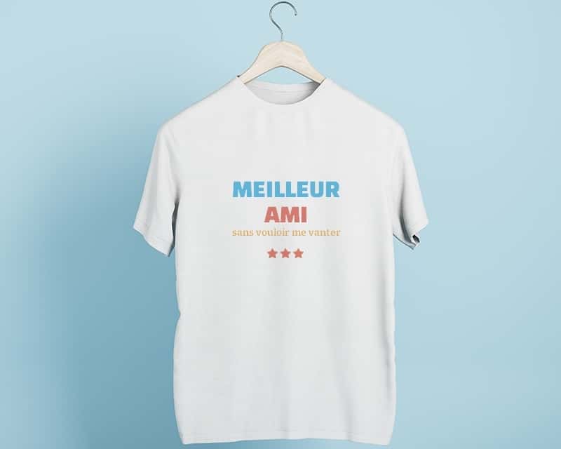 Tee shirt personnalisé homme - Meilleur Ami