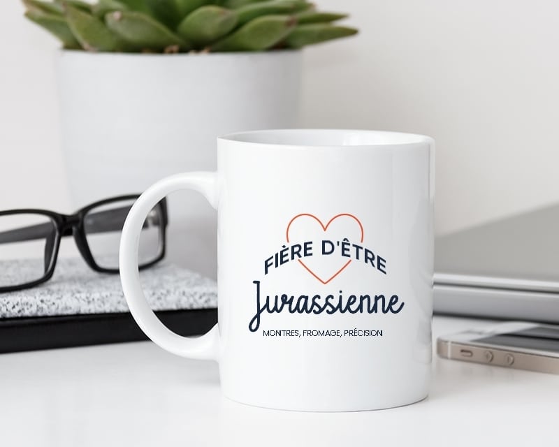 Mug personnalisé - Fière d'être Jurassienne