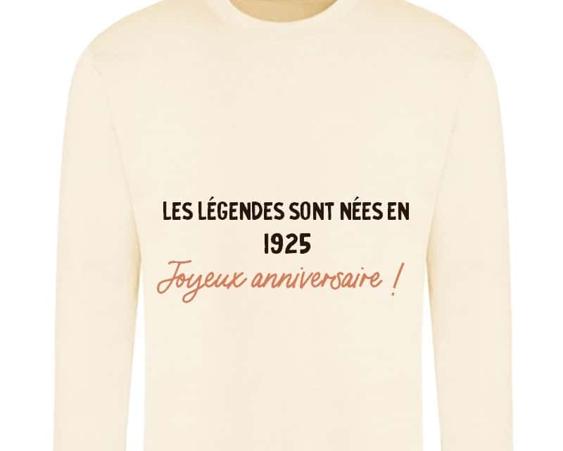 Sweat message générique année 1925