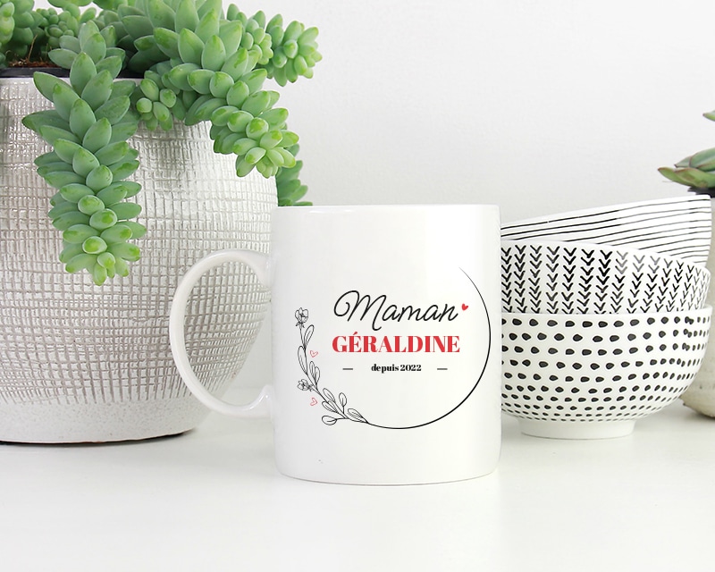 Mug personnalisé - Maman Depuis