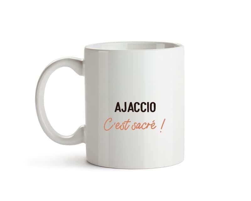 Mug personnalisé Ajaccio