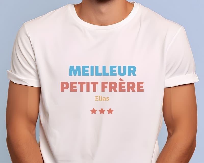 Tee shirt personnalisé homme - Meilleur Petit frère