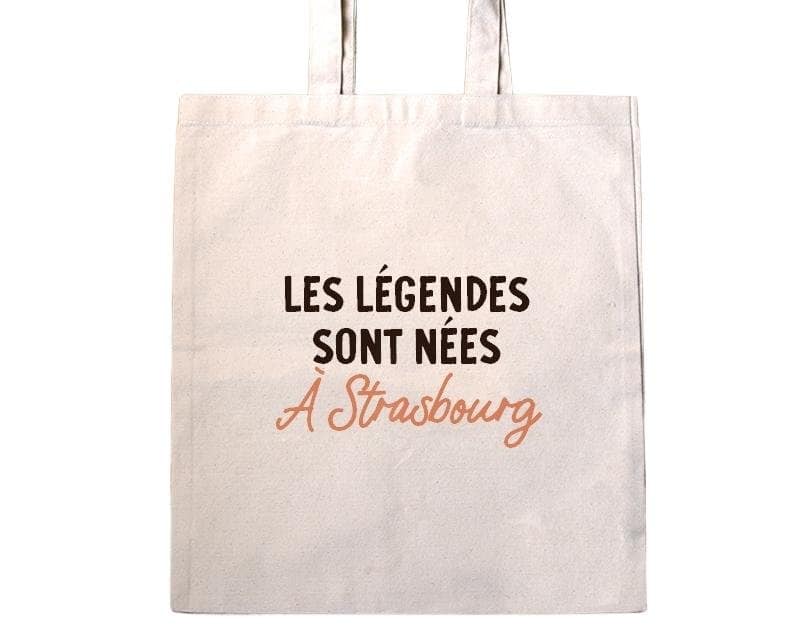 Tote bag personnalisé Strasbourg