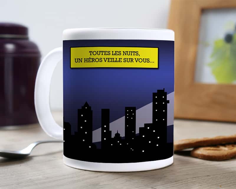 Mug personnalisé - Super Héros Femme