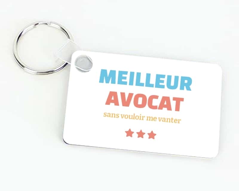 Porte-clés personnalisable - Meilleur Avocat