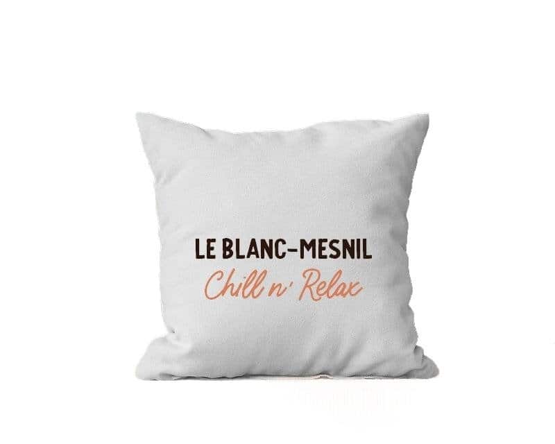 Coussin personnalisé Le Blanc-Mesnil