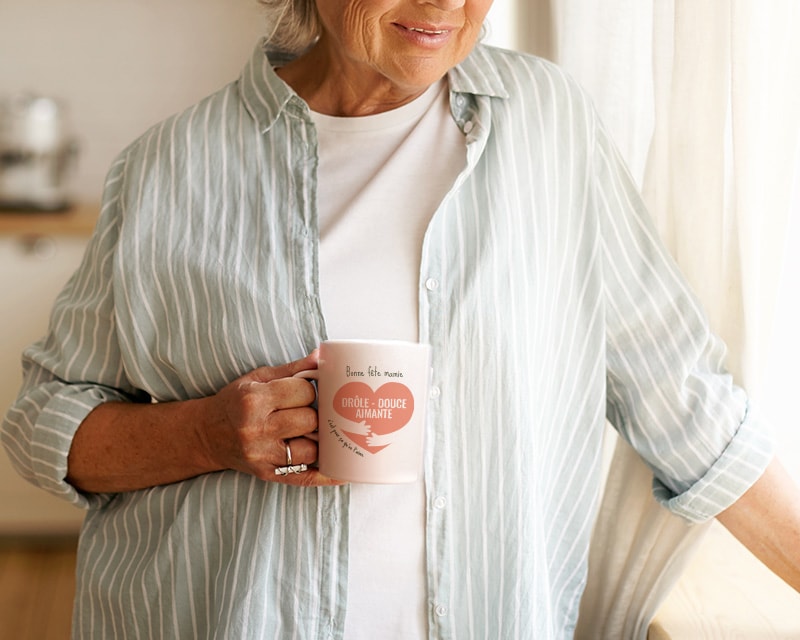 Mug personnalisé - C'est pour ça qu'on t'aime