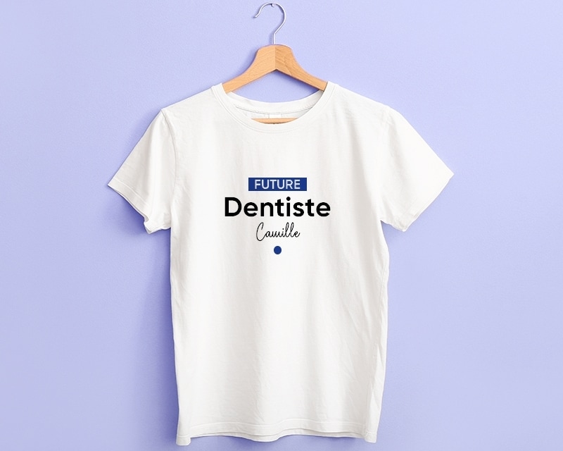 Tee shirt personnalisé femme - Future dentiste