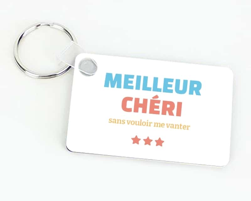 Porte-clés personnalisable - Meilleur Chéri