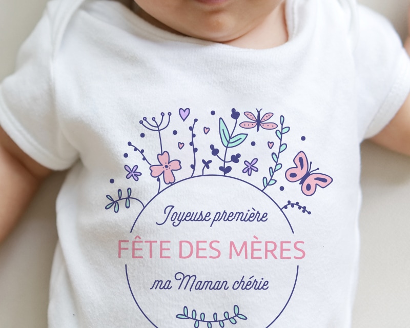 Body bébé personnalisable - Collection Première Fête des Mères