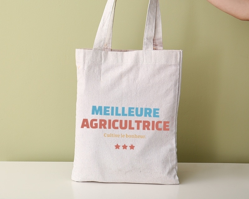 Tote bag personnalisable - Meilleure Agricultrice