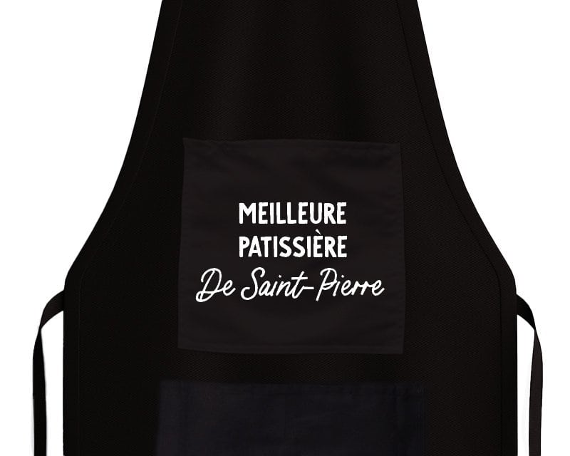 Tablier de cuisine personnalisé Saint-Pierre