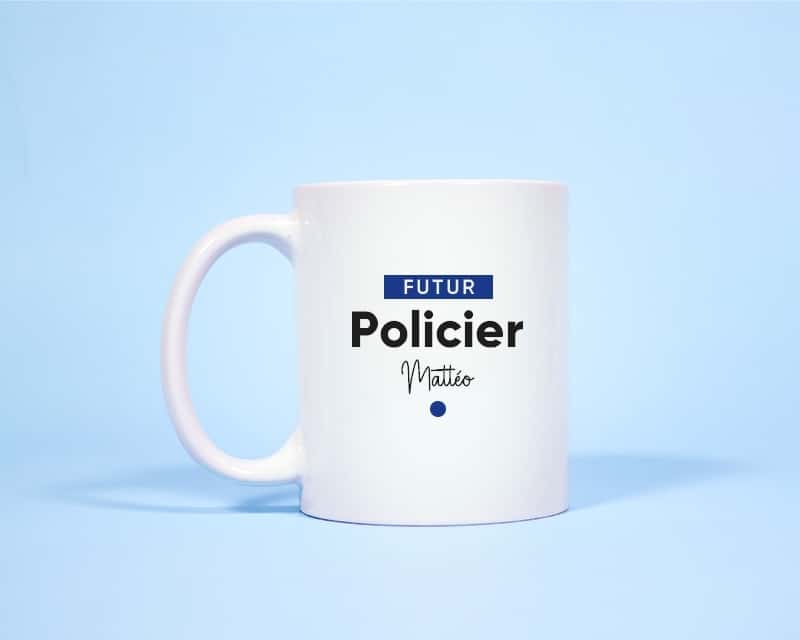 Mug personnalisé - Futur policier