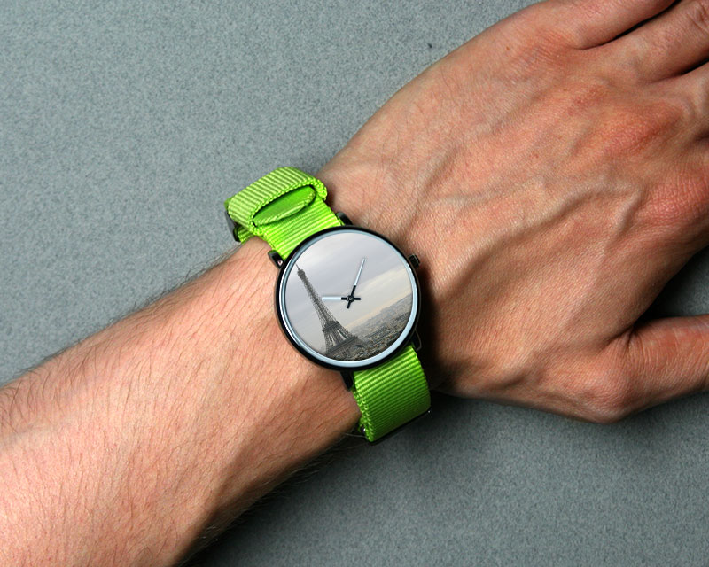 Montre bleu vert Photo