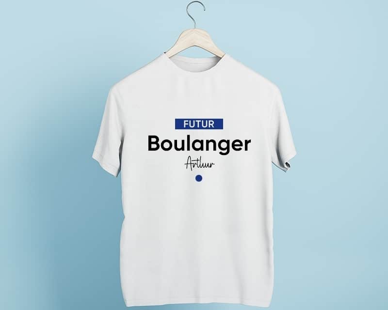 Tee shirt personnalisé homme - Futur boulanger