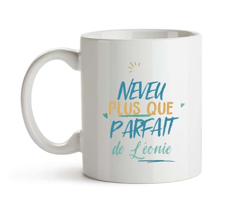 Mug personnalisé : Neveu le plus...