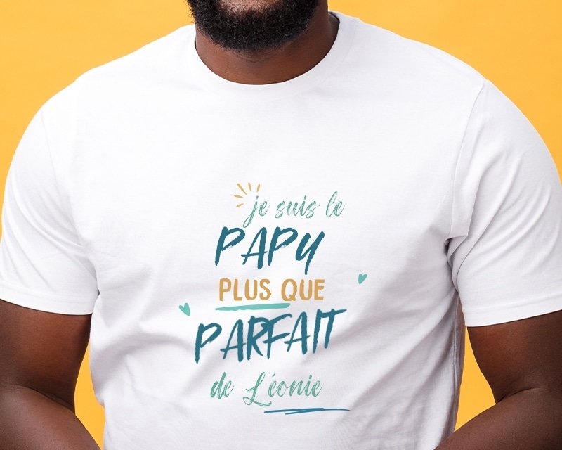 T-Shirt homme personnalisé : Papy le plus...