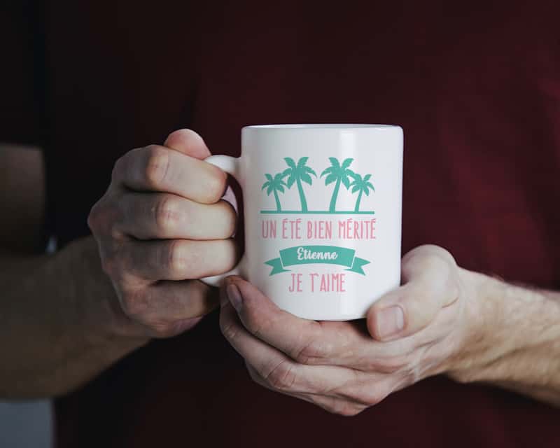 Mug personnalisé - Palmier