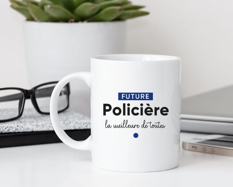 Mug personnalisé - Future policière
