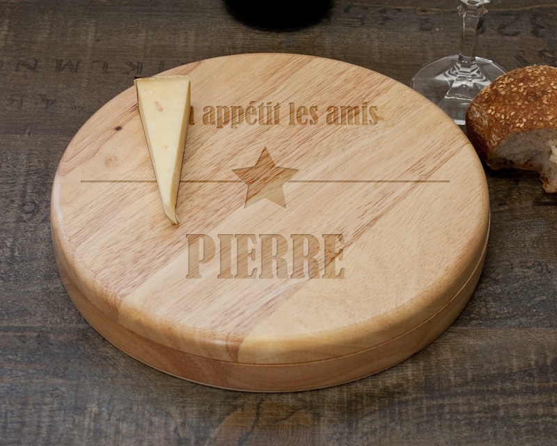 Set à fromage prénom papa 22 ans