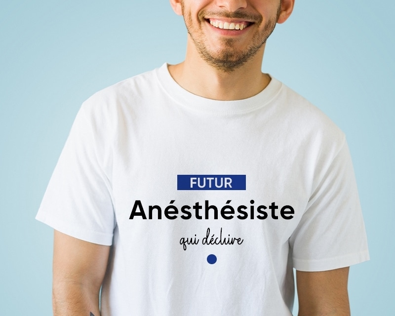 Tee shirt personnalisé homme - Futur anésthésiste