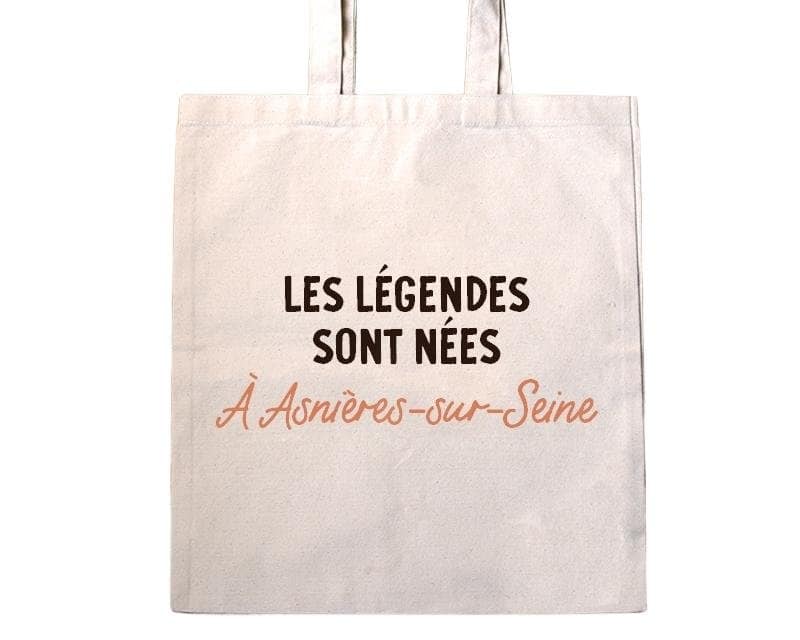 Tote bag personnalisé Asnières-sur-Seine