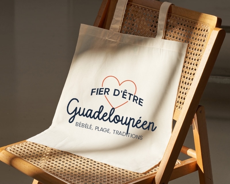 Tote bag personnalisable - Fier d'être Guadeloupéen