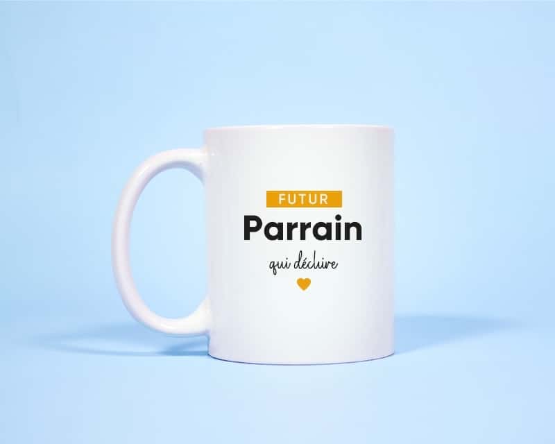 Mug personnalisé - Futur parrain