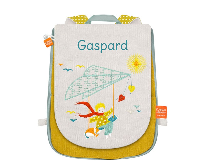 Sac à dos pour enfant personnalisé - Le garçon et le deltaplane