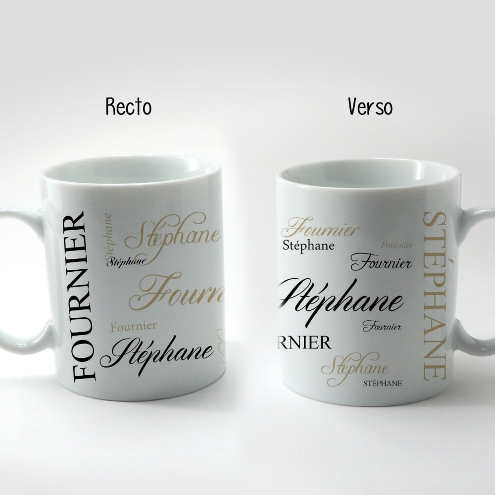 Mug personnalisé - Signature