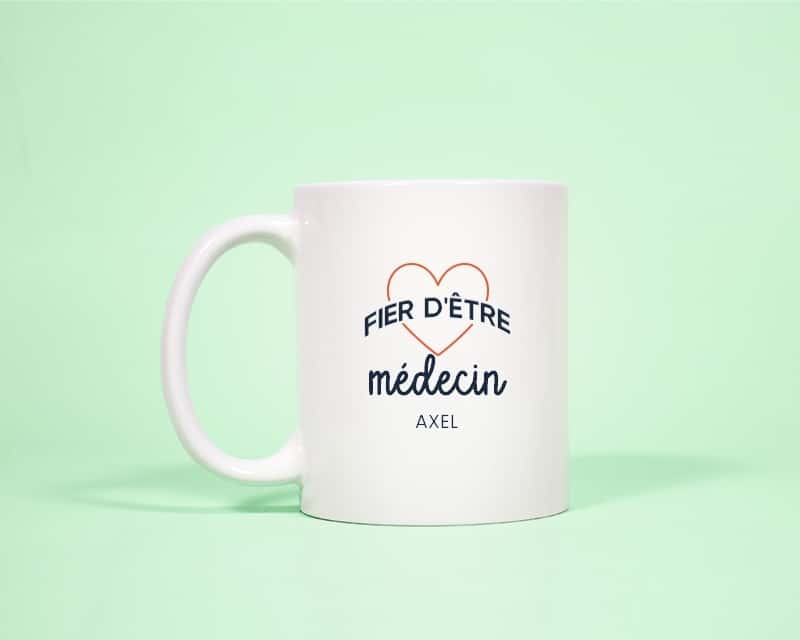 Mug personnalisé - Fier d'être médecin