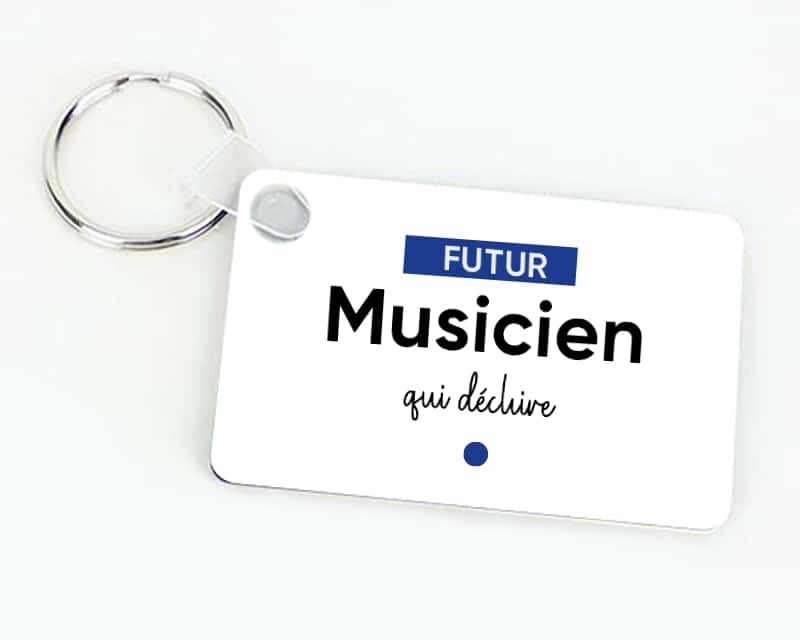 Porte-clef personnalisé - Futur musicien