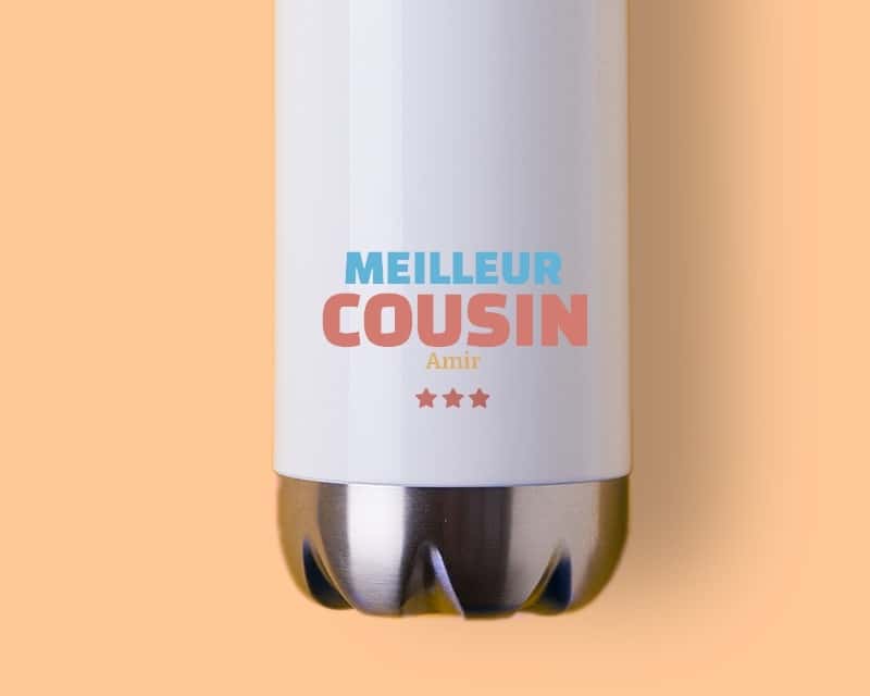 Gourde personnalisable - Meilleur Cousin