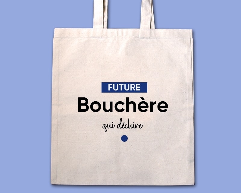 Tote bag personnalisable - Future bouchère