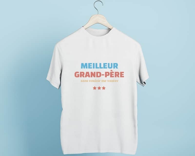 Tee shirt personnalisé homme - Meilleur Grand-Père