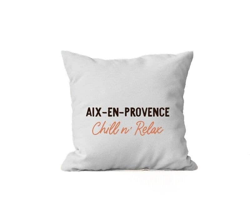 Coussin personnalisé Aix-en-Provence