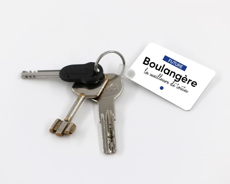 Porte-clef personnalisé - Future boulangère