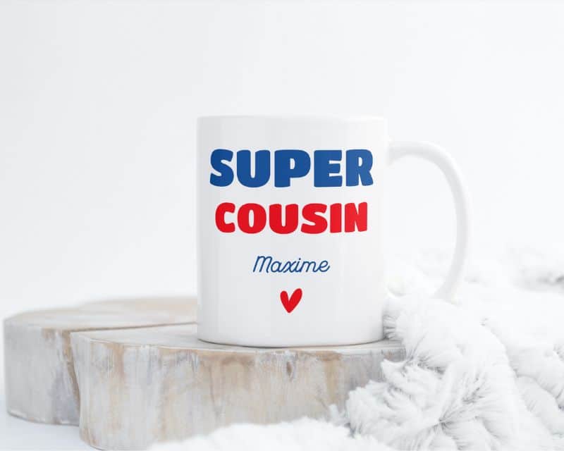 Mug personnalisé - Super Cousin 