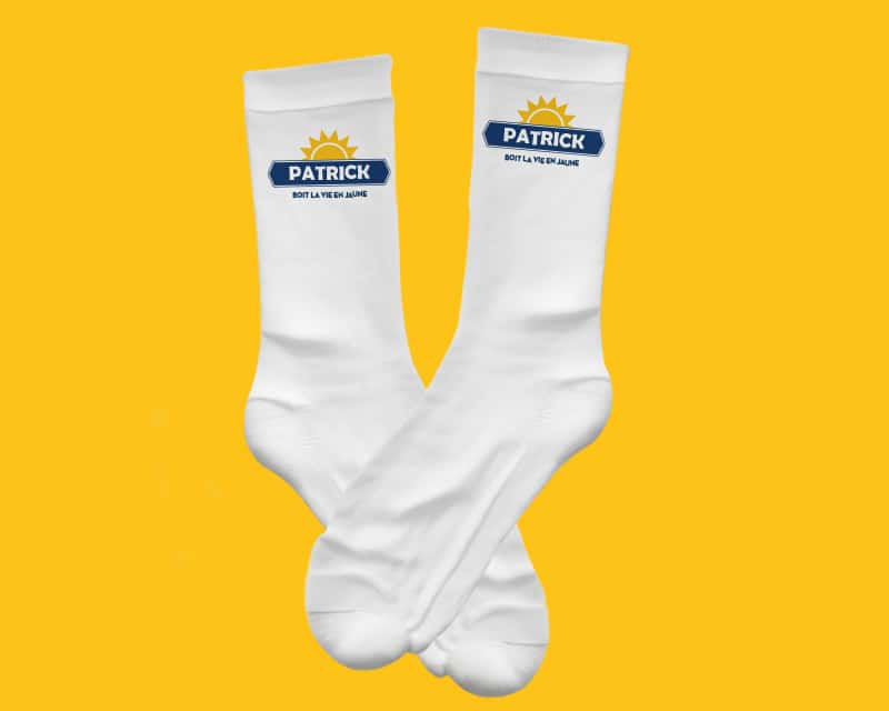 Chaussettes personnalisées - Apéro