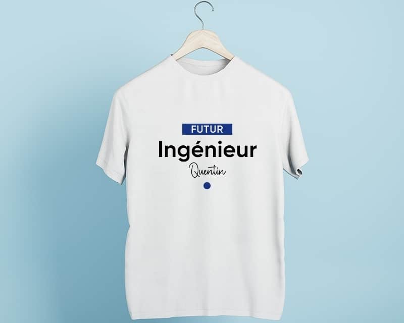 Tee shirt personnalisé homme - Futur ingénieur