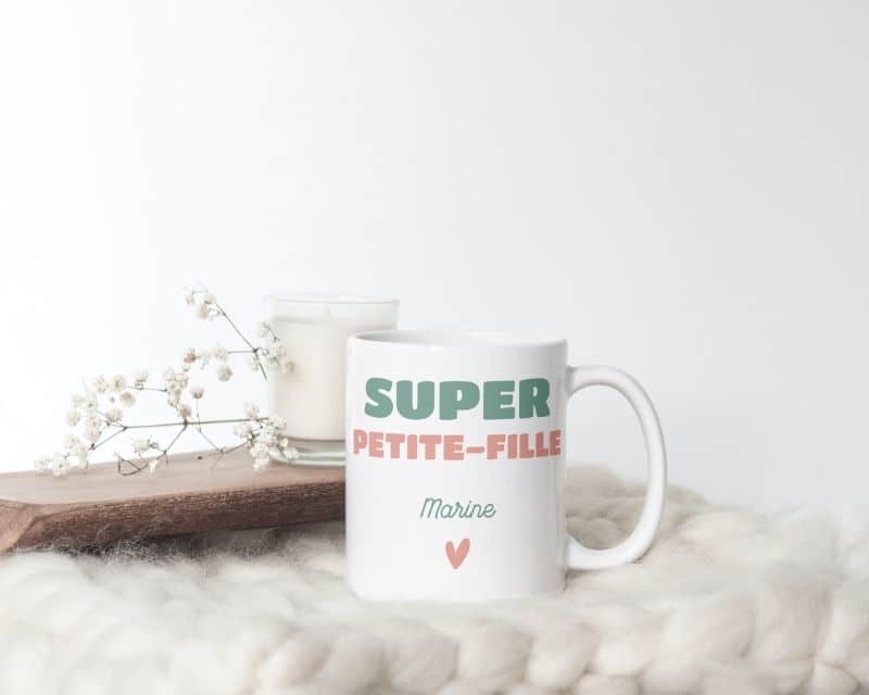 Mug personnalisé - Super Petite-fille