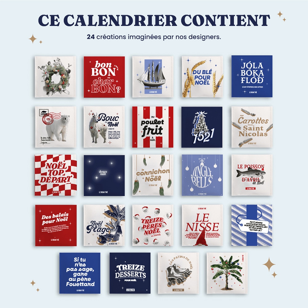 Calendrier de l'Avent - Thé